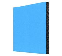 Baannaww 1/4 /10Panneaux de Mousse Acoustique, Mousse Anti-Bruit Panneaux Acoustiques Ignifuges pour Studios D'enregistrement, Bureaux, Studios de Danse, Podcasts 50 x 50 x 3 cm