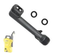 BAAQII 1 raccord coudé de tuyau de sortie de rechange pour nettoyeur haute pression Karcher K2 K3 modèles 40639140 5064396 Raccord coudé d'entrée à vis
