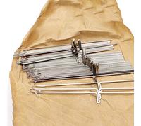 BAAQII 50 pcs Aiguille pour Machine à Tricoter Ribber Brother KH860 KH965 KH940 KH950 KH970