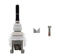 BAAQII La tige de bielle électrique de rechange de brosse à dents partie l'axe en métal/bloc vibrant de connecteur d'extrémité/axe pour Philips HX9340 HX6730 HX6930 HX6530