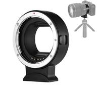 BAAQII Lot de 1 bague d'adaptation EF-EOS R avec mise au point automatique pour objectifs Canon EF/EF-S vers appareil photo plein cadre EOS R RF