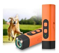 BAAQII Lot de 1 répulsif USB à ultrasons pour chien - Dispositif anti-aboiement - Outil de dressage sans cruauté pour animaux domestiques - Appareil dissuasif avec lampe de poche LED pour chiens de