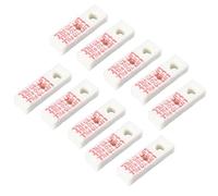 BAAQII Lot de 10 tampons de rechange universels en feutre de coton absorbant l'huile pour briquets à huile Zippo