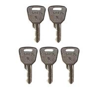 BAAQII Lot de 5 clés de levage de rechange pour Haulotte JLG 2440306540 4241A Clés d'allumage compatibles avec Haulotte Ronis JLG Lift