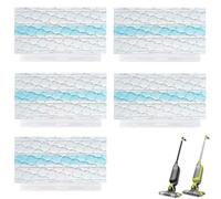 BAAQII Lot de 5 tampons jetables de rechange pour aspirateur Shark VACMOP VM250 VM251 VM252 VM200 VM180 sans fil pour aspirateur et balai à franges (B)