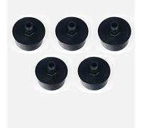 BAAQII Sourcingmap Lot de 5 filtres silencieux pour compresseur d'air Filetage mâle 15 mm Noir