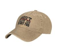 BAAROO Casquette de baseball vintage unisexe réglable avec inscription « Don T Follow Me I M Lost Too », #501, taille unique-M