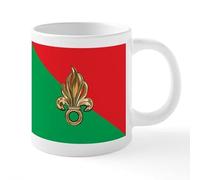 BAAROO Mug en céramique avec drapeau de la Légion étrangère française 591 ml
