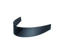 Baas Bike Parts - Chapeau de Soleil pour Homme - Noir - Taille Large - Motocyclisme - Été - Uni - Protection Solaire