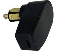 BAAS MINI chargeur USB-C pour prises DIN4165 Charge de courant max=3.6 A 12/24 V