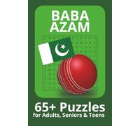 Baba Azam Word Search Puzzle Book: Word Searches with Easy to Read Print about Baba Azam, Cricket, Pakistan and more | 6x9 inches| 65+ puzzles . . . Gift for Vacations, Holiday and Free Times