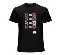 Baba is You Poem Mens T-Shirt Black Graphic Unisex Tee Shirt L