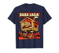 Baba Jaga Cuisses de Poulet Folklorique de sorcière Slave T-Shirt