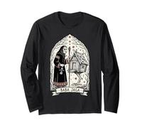 Baba Jaga Sorcière Slave Païen Folklore Folk Magie Manche Longue