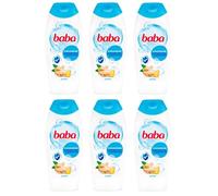 BABA Lot de 6 gels douche antibactériens au parfum gingembre hongrois 6 x 400 ml - (Lot de 6) Gel douche antibactérien BABA - Parfum gingembre original hongrois