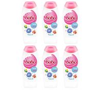 BABA Lot de 6 gels douche parfum framboise et bois de rose hongrois 6 x 400 ml - (Lot de 6) Gel douche BABA Framboise et bois de rose Parfum hongrois original hongrois 6 x 400 ml