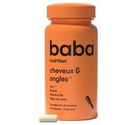 Baba Nutrition Cheveux et Ongles 60 Capsules - Pot 60 Capsules
