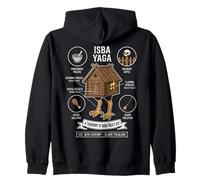 Baba Yaga Cabane Folklore Mythologie Slave Sweat à Capuche