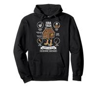 Baba Yaga Cabane Folklore Mythologie Slave Sweat à Capuche