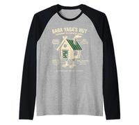 Baba Yaga Cabane Folklore Slave Mythologie Fan Manche Raglan