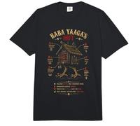 Baba Yaga Cabane Folklore Slave Sorcière Comfort Colors Adult Heavyweight T-Shirt