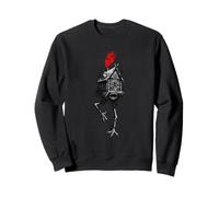Baba Yaga Cabane Pattes de Poule Folklore Slave Sweatshirt
