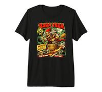 Baba Yaga Effrayant Baba Yaga Maison Baba Yaga Cottagecore T-Shirt Haut de Gamme