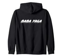 Baba Yaga | Folklore Slave à mèche Russe Sweat à Capuche