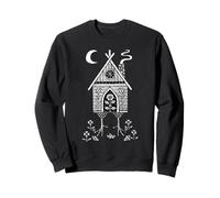 Baba Yaga Hutte Folklore Slave Jambes Poulet Sweatshirt