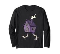 Baba Yaga Isba Pattes de Poule Folklore Slave Manche Longue