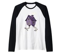 Baba Yaga Isba Pattes de Poule Folklore Slave Manche Raglan