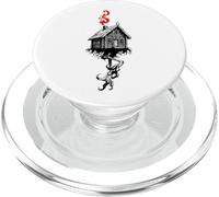 Baba Yaga Isba Pattes Poule Mythologie Slave Art PopSockets PopGrip pour MagSafe