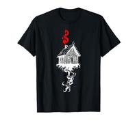 Baba Yaga Isba Pattes Poule Mythologie Slave Art T-Shirt