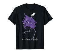 Baba Yaga Isba sur Pattes de Poule Folklore Slave T-Shirt