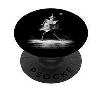 Baba Yaga Maison Marchante Jambes Poule Folklore PopSockets PopGrip Adhésif