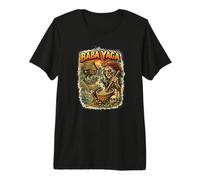 Baba Yaga Mythologie Slave Sorcière Russe T-Shirt Haut de Gamme