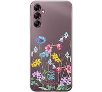 BABACO ERT Group Coque de téléphone Portable pour Samsung A14 4G/5G Original et sous Licence Officielle Motif Flowers 040 Parfaitement adapté à la Forme du téléphone Portable, partiel imprimé