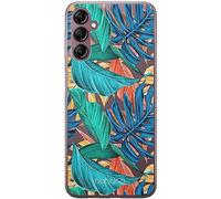 BABACO ERT Group Coque de téléphone Portable pour Samsung A14 4G/5G Original et sous Licence Officielle Motif Plants 005 Parfaitement adapté à la Forme du téléphone Portable, partiel imprimé
