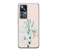 BABACO ERT Group Coque de téléphone Portable pour Xiaomi 12T Original et sous Licence Officielle Motif Flowers 039 Parfaitement adapté à la Forme du téléphone Portable, Coque en TPU