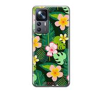 BABACO ERT Group Coque de téléphone Portable pour Xiaomi 12T Original et sous Licence Officielle Motif Flowers 019 Parfaitement adapté à la Forme du téléphone Portable, Coque en TPU