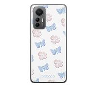 BABACO ERT Group Coque de téléphone Portable pour Xiaomi MI 12 Lite Original et sous Licence Officielle Motif Flowers 043 Parfaitement adapté à la Forme du téléphone Portable, Coque en TPU