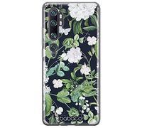 BABACO ERT Group Coque de téléphone Portable pour Xiaomi MI Note 10 / MI Note 10 Pro Original et sous Licence Officielle Motif Flowers 034 adapté à la Forme du téléphone Portable, Coque en TPU