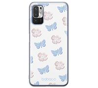 BABACO ERT Group Coque de téléphone Portable pour Xiaomi REDMI Note 10 5G / POCO M3 Pro Original et sous Licence Officielle Motif Flowers 043 adapté à la Forme du téléphone Portable, Coque en TPU