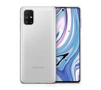 BABACO Premium Clear étui pour téléphone Portable pour Samsung M51 Parfaitement adapté à la Forme du téléphone Portable, Coque en Cristal en TPU