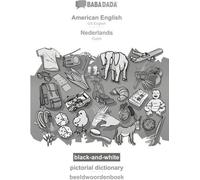 BABADADA noir et blanc, anglais américain - Nederlands, pictorial dictionary - beeldwoordenboek
