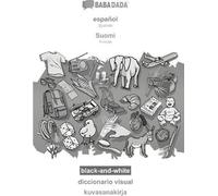 BABADADA noir et blanc, español - Suomi, diccionario visual - kuvasanakirja