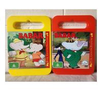Babar King Of The Elephants + The Movie X2 Bundle Lot All Dvd