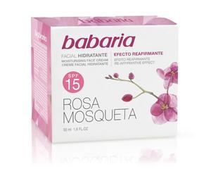 Babaria 1004-56243 Crème pour Visage Hydratante 24 Heures SPF15 50 ml