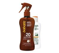 Babaria Aceite Protector Coco Spf20 Proteccion Media 200ml + After Sun Aloe 100ml