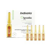 Babaria - Ampoules acide glycolique, ampoules anti-âge, avec liposomes, action de pelage et anti-âge, utilisation quotidienne - 5 unités de 2 ml